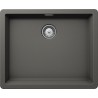 Kuchyňský dřez Schock Greenwich N-100L Silverstone, montáž do roviny