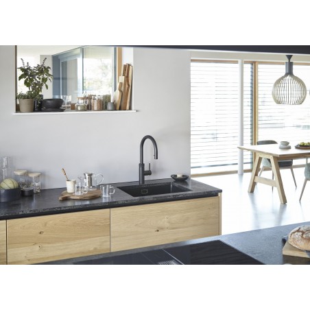 Kuchyňský dřez Schock Greenwich N-100L Stone, montáž do roviny