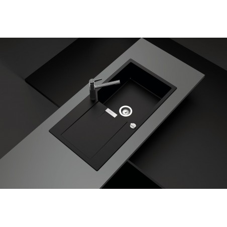 Kuchyňský dřez Schock Manhattan D-100L Asphalt, spodní montáž