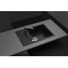 Kuchyňský dřez Schock Manhattan D-100LS Asphalt, spodní montáž