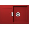 Kuchyňský dřez Schock Mono D-100 Rouge, horní montáž Kuchyňský dřez Schock Mono D-100 Rouge, horní montáž