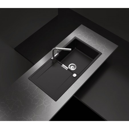 Kuchyňský dřez Schock Mono D-100L Stone, spodní montáž