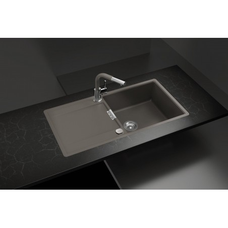 Kuchyňský dřez Schock Mono D-100L Stone, spodní montáž