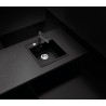 Kuchyňský dřez Schock Nemo N-100S Asphalt, spodní montáž