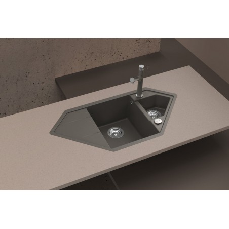 Kuchyňský dřez Schock Signus C-150 Magma, spodní montáž