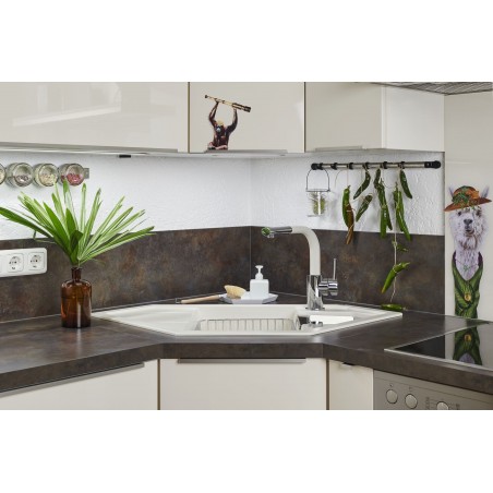 Kuchyňský dřez Schock Signus C-150 Silverstone, horní montáž