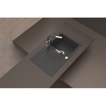 Kuchyňský dřez Schock Signus D-100 Magma, spodní montáž