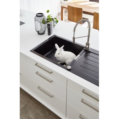 Kuchyňský dřez Schock Signus D-100L Silverstone, spodní montáž