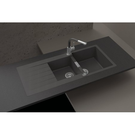 Kuchyňský dřez Schock Signus D-200 Magma, spodní montáž