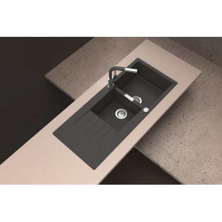 Kuchyňský dřez Schock Signus D-200 Silverstone, horní montáž