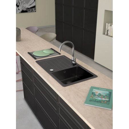 Kuchyňský dřez Schock Toledo D-100 Magma, spodní montáž