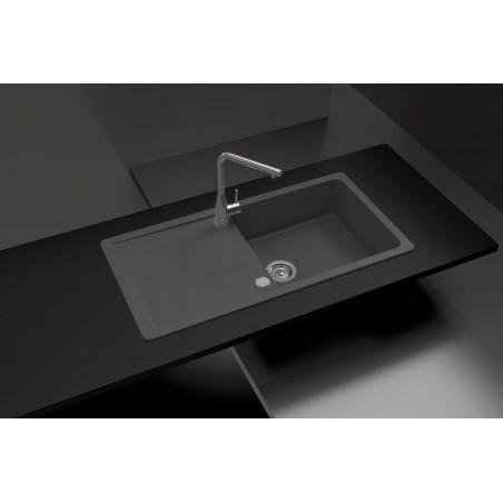 Kuchyňský dřez Schock Toledo D-100L Bronze, horní montáž