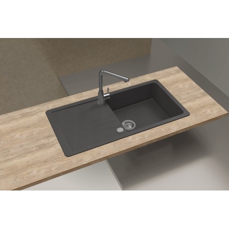 Kuchyňský dřez Schock Toledo D-100L Stone, horní montáž