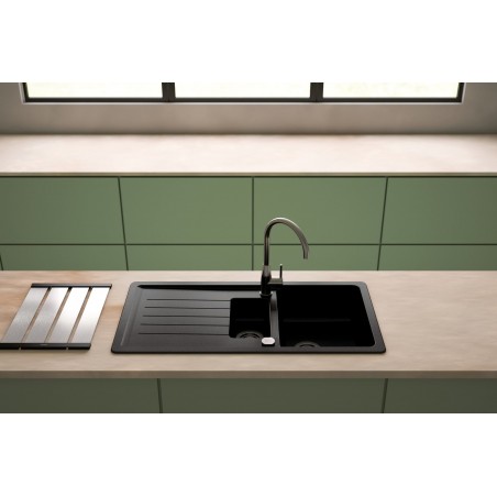 Kuchyňský dřez Schock Toledo D-150 Magma, spodní montáž