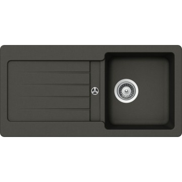 Kuchyňský dřez Schock Typos D-100S Asphalt, horní montáž