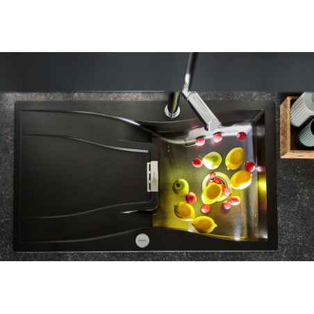 Kuchyňský dřez Schock Waterfall D-100 Bronze, spodní montáž