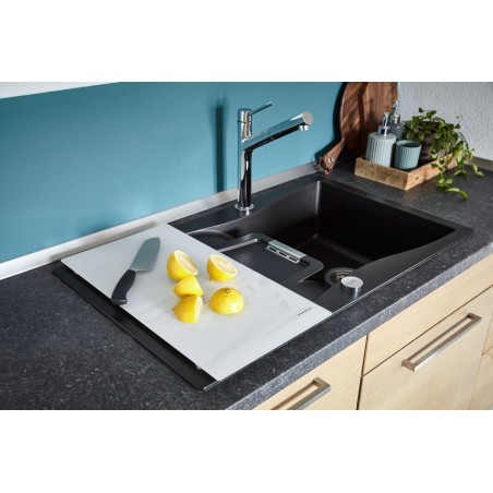 Kuchyňský dřez Schock Waterfall D-100 Silverstone, spodní montáž