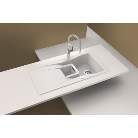 Kuchyňský dřez Schock Waterfall D-150 Magma, spodní montáž