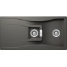 Kuchyňský dřez Schock Waterfall D-150 Silverstone, horní montáž