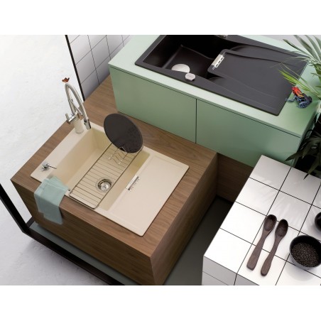 Kuchyňský dřez Schock Mono D-100XS Bronze + krájecí deska a mřížka, horní montáž