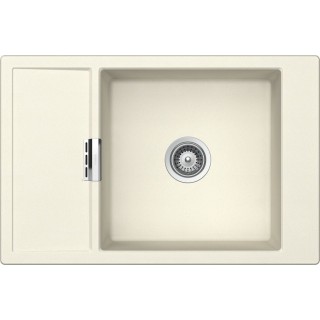 Kuchyňský dřez Schock Mono D-100XS Magnolia + krájecí deska a mřížka, horní montáž