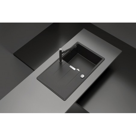 Kuchyňský dřez Schock Tia D-100 Bronze + sada misek, horní montáž