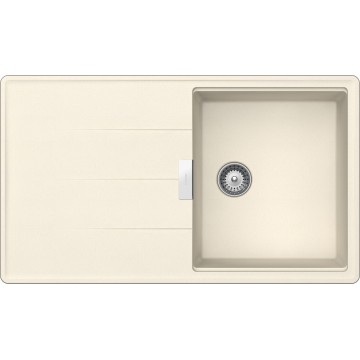Kuchyňský dřez Schock Tia D-100 Magnolia + sada misek, horní montáž