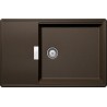 Kuchyňský dřez Schock Tia D-100LS Bronze + sada misek, spodní montáž