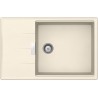 Kuchyňský dřez Schock Tia D-100LS Magnolia + sada misek, horní montáž