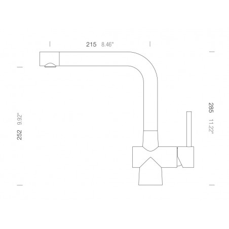 Kuchyňská baterie Schock Laios Stone