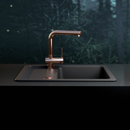 Kuchyňská baterie Schock Laios.120 White Gold